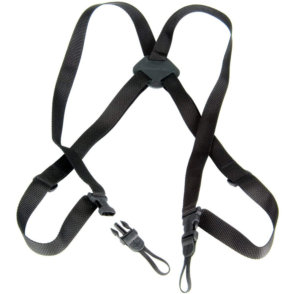 Harnais pour jumelles/cam   ras OP/TECH USA - Sangle noire