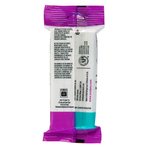 Sculpey III Polymerov pecic hlna cern netoxick 2 oz. bar 1