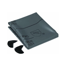 Rev tement de bac douche Oatey en PVC gris 5' x 6'