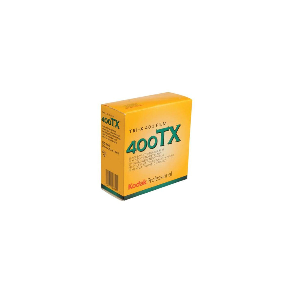 Kodak 106 7214 Tri-X 400TX Professional ISO 400  35mm  Black and White Film 100-Feet Roll Yellow