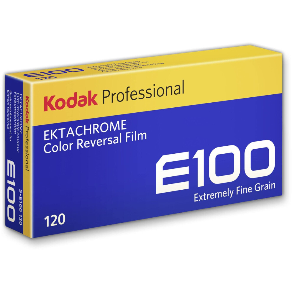 Kodak E100G Professional ISO 100  120mm  Color Transparency Film 5 Roll per Pack