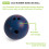 Champion Sports Champion Sports Rubberen Bowlingbal - 2,5 Lb 2