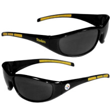 Siskiyou Sports Pittsburgh Steelers Wrap Zonnebril Zwart