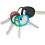Lucky Line Key Identifiers Medium 200 per doos Diverse kleuren 16700 3
