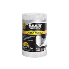Duck Max Strength Bubble Cushioning Wrap for Moving & Shipping 15 FT Large Bubble Packing Wrap Heavy Duty Protection for Mailing & Packaging Boxes