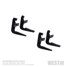 Westin 27-1725 Trittbrett-Montagesatz, passend f  r 2007   2021 Tundra Double Cab CrewMax