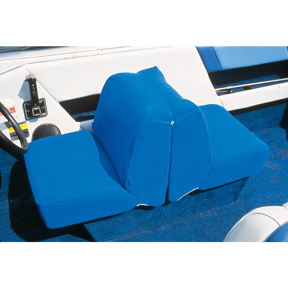 TaylorMade Products 11997 Boat Seat Cover Back to Back Lounge Seat  navy blue  18h x 20w x 40d