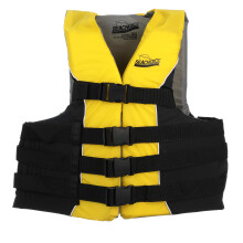 Seachoice Level 70 Reddingsvest Deluxe Verstelbaar 4-Belt Skivest Geel en Zwart Maat XXL/XXXL 50-60 inch Borst