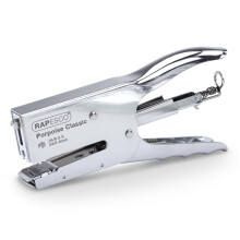 Rapesco R81000A3 Porpoise Häftapparat, 45 Ark Kapacitet, Krom