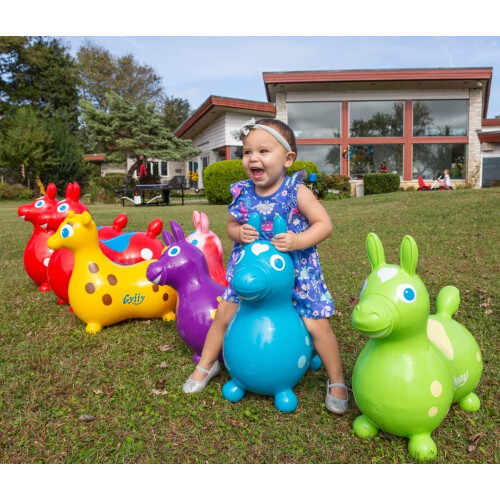 Rody Bounce Horse Orange 1