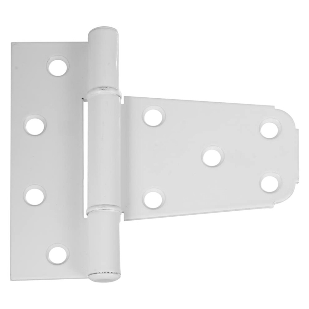 National Hardware N342-568 3-12 White Gate Hinge 038613342569