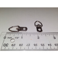100 Ganchos em D para Strap / Hanger Triângulo com Parafusos