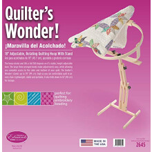 Frank A. Edmunds Quilters Wonder 18 Bastidor con soporte ajustable