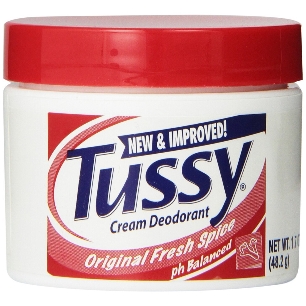 Tussy Cream Deodorant - Original Fresh Spice: 1.7 Oz