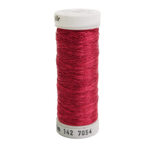 Fil m tallique Sulky pour couture rouge