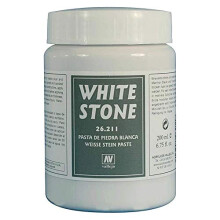 Vallejo White Stone Paste 200ml