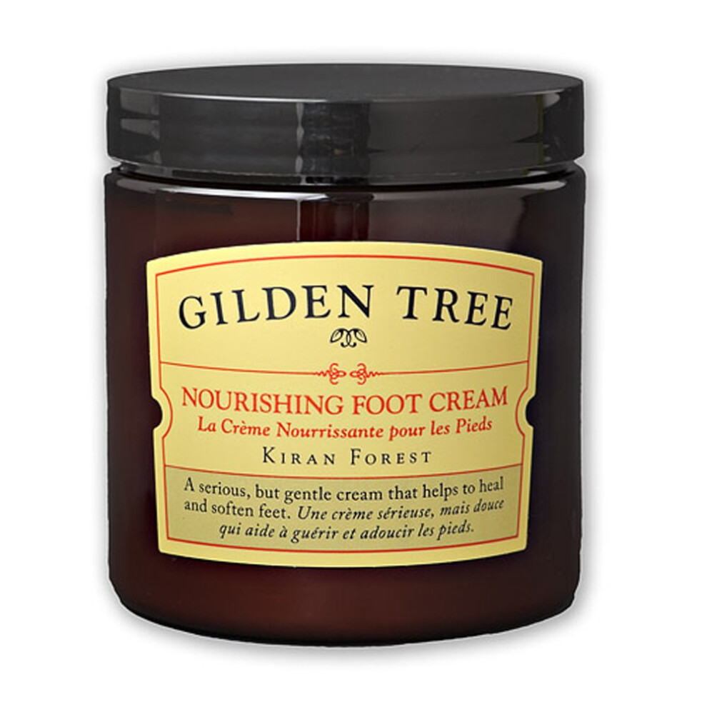 Gilden Tree Nourishing Foot Cream With Organic Aloe Vera And Shea Butter 8 Ounce Jar Heals Dry Skin Cracked Heels Calluses And Softens Rough Flak