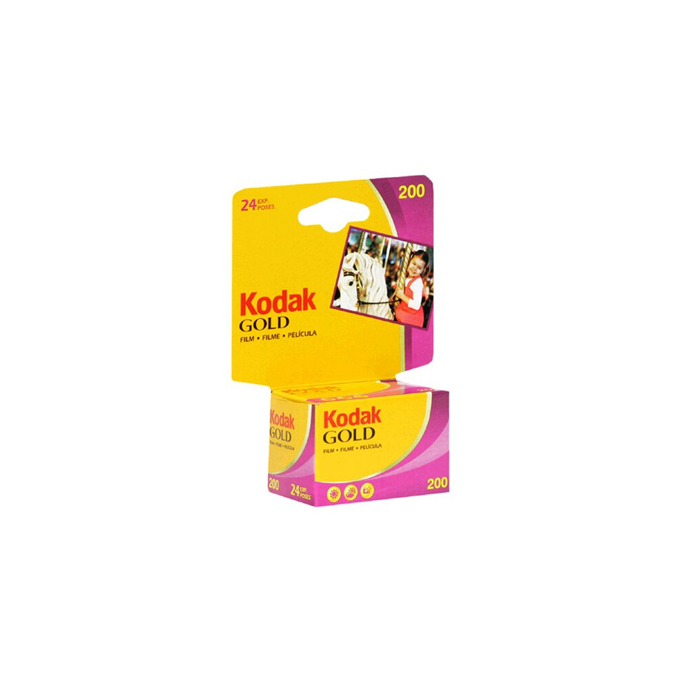 Kodak 6034185 Gold 200 Film/GB135-24C (Yellow/Purple/Red)
