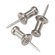 GEM CPAL3 Rei   zwecken mit Aluminiumkopf, Aluminium, Silber, 3/8, Box mit 100 St   ck