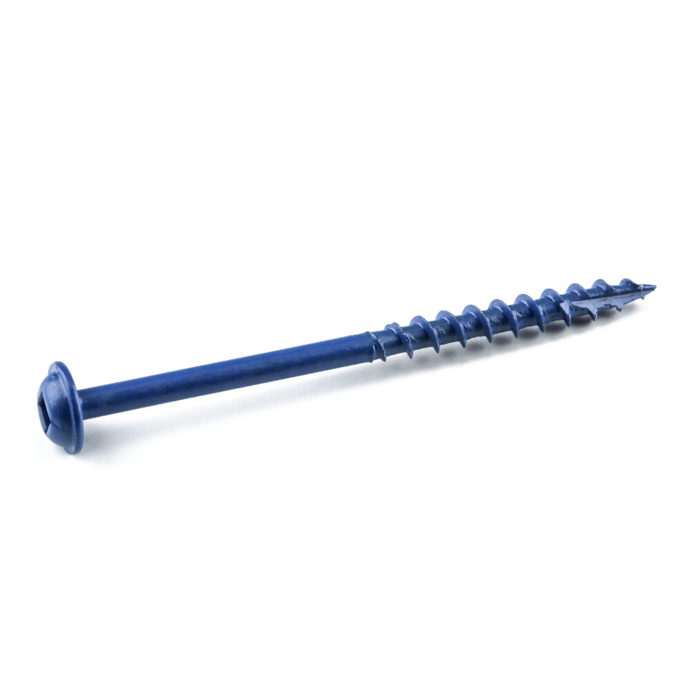 Kreg Sml-C250b-250 Blue-Kote Weather Resistant Pocket Hole Screws 2 1/2 Inch 8 Coarse Washer Head 250 Count 635409958814