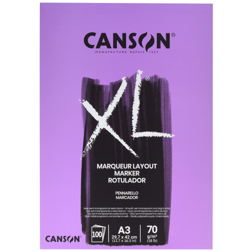 ?a??ad???? CANSON XL 70gsm A3 ???? ?e??, ????????? ?e ????? p?e???, 100 ep?p???? ?e??? f???a, ?da????? ??a epa??e??at?e? ?a???t???e? ?a? e????????f???