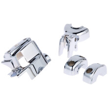 Kuryakyn 9119 Accesorii pentru ghidonul motocicletei: Set complet de frna de nlocuire a cromului ?i a ambreiajului pentru 1996-2017 Motociclete