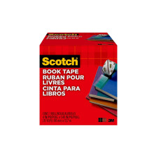 Scotch Book Tape 4 Zoll x 540 Zoll, hervorragend zum Reparieren, Verst rken, Sch tzen und Abdecken, 845-400