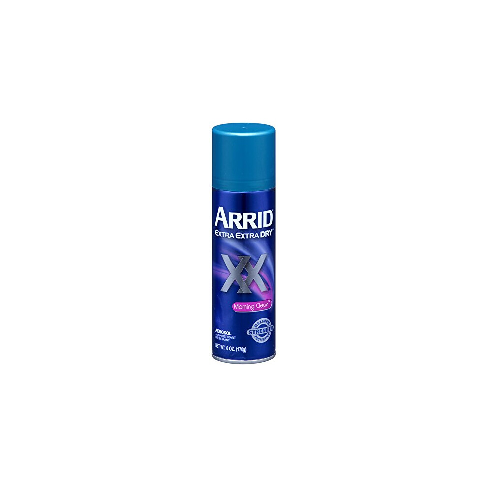 Arrid Xx Anti-Perspirant And Deodorant Spray Morning Clean 6 Ounce
