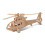 Puzzled Chopper Houten 3D-puzzelbouwpakket 1