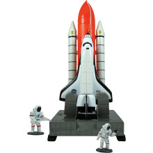 Space Explorer Space Shuttle Launch Center Playset with Educational Rocket Poster