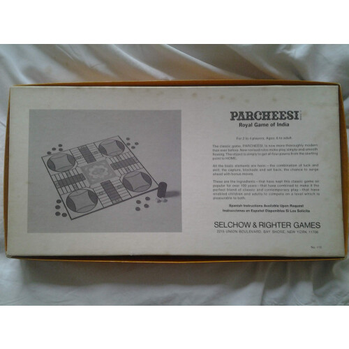 Parcheesi Board Game 1982 Edi?ia 1