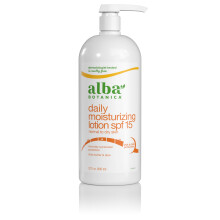 Alba Botanica Daily Moisturizing Lotion SPF 15 norml s szraz borre shea vajjal s aloe 32 oz (a kiszerels vltozhat)