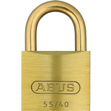 ABUS 55MB/40 C KD 55 All Weather massief messing hangslot met verschillende sleutels, 1,5 inch