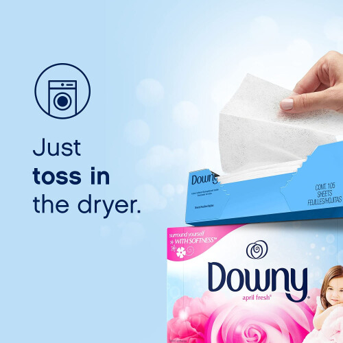 Hojas de Secado Downy April Fresh, 120 Unidades 2