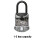 Master Lock Caixa de bloqueio port   til 2.75 """" W (pacote de 1) 3