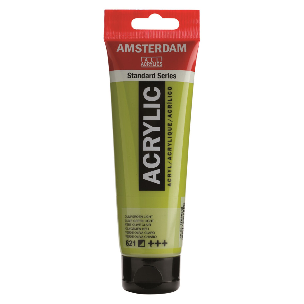 Amsterdam Tubo Acrilico Serie Standard 120 Ml Verde Oliva Light 621 (17096212)-image