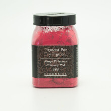 Pigment para criação de tinta - pote 110 g - Vermelho primário