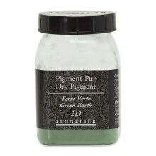 Pigment para criação de tinta - pote 120 g - Terra verde