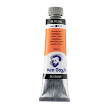 Pintura a óleo - Laranja de Cádmio - 211 - Óleo de cardo - Van Gogh - 40ml