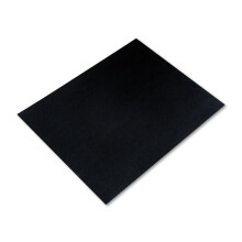Pacon 4-Ply Railroad Board  Black  22"""" x 28""""  25 Sheets