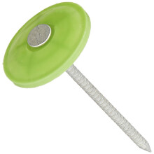 NATIONAL NAIL 135135 100 clavos de tapa de pl   stico de 2 pulgadas
