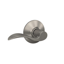 Schlage F10 ACC 619 Klika na dveře, zámek do haly a skříně, saténový nikl