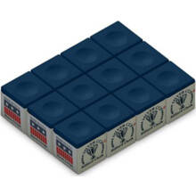 Silver Cup Billard/Pool Queue Kreidebox Blau 12 W rfel