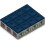 Silver Cup Billard/Pool Queue Kreidebox Blau 12 W  rfel 1