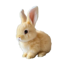 (Yellow) Electronic Bunny Plush Animated Interaction Gift Electronic Pet Toy