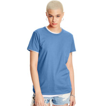 Hanes Womens Nano T-Shirt Medium Carolina Blue