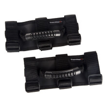 Rugged Ridge 13505.04 Ultimate Grab Handle Kit Sort; 55-Current Jeep CJ/Wrangler / 20-Current Gladiator