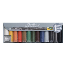 Cretacolor Art Chunky Charcoal Set 12 Count (pakke med 1) Multi