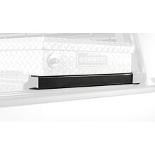 RealTruck Backrack Hardware Kit for use w/ 21"""" Toolbox  Black  No Drill | 30117TB | Fits 2002-2025 RAM 1500/2500/3500 All Beds