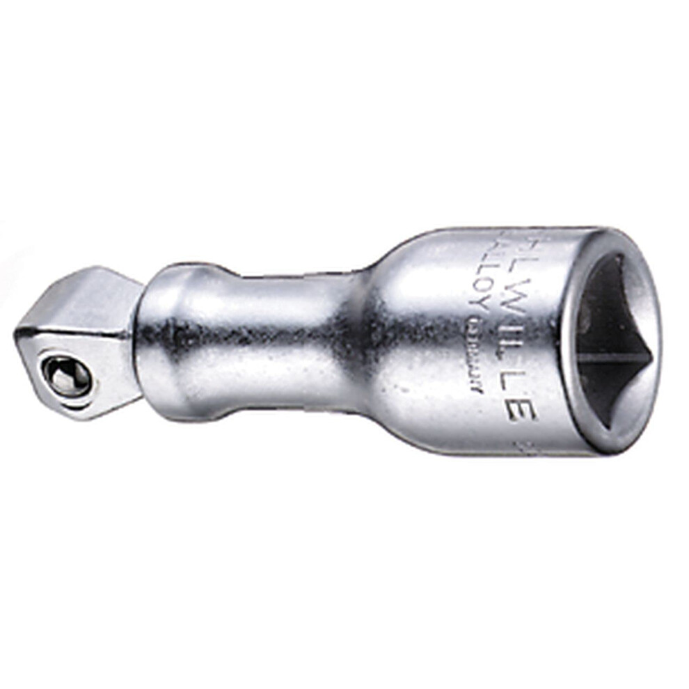 Stahlwille 13010006 509W Wobble-Drive Extension  1/2 Square Drive  Size 3  75mm Length  15 Degree Swivel Angle  200 Nm Max Torque  High-Performance St